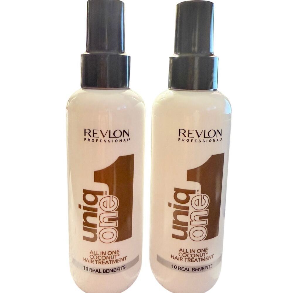 NEW Revlon Professional All in One Coconut Hair Treatment (2) Pack 5.1 FL oz/ea